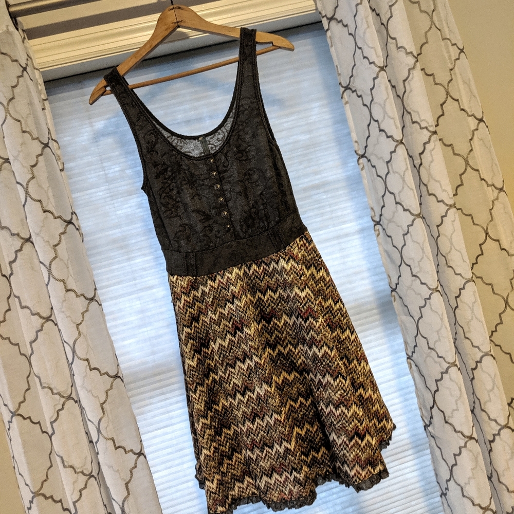 Free People Lace Pattern Dress